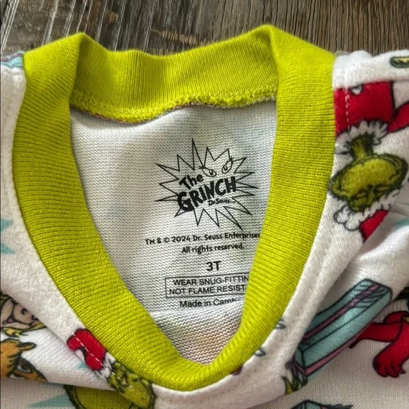 Toddler Christmas Grinch Pajama Bundle - Picture 5 of 5